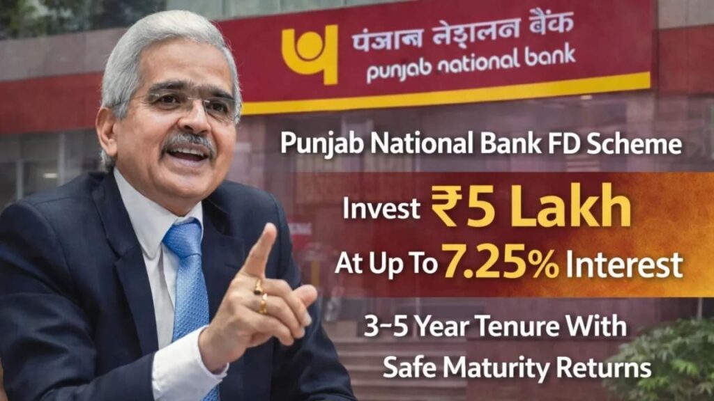 Punjab National Bank 5-Year FD: Secure Growth with Guaranteed Returns