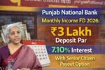 PNB Monthly Income FD 2026: Earn Steady Monthly Returns on ₹3 Lakh Deposit