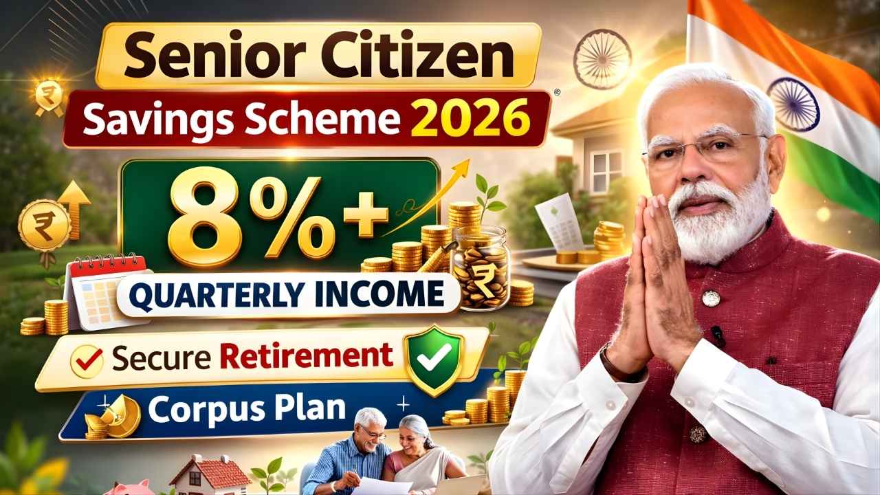 Senior Citizen Savings Scheme 2026: Earn 8%+ Quarterly Income With Capital Safety
