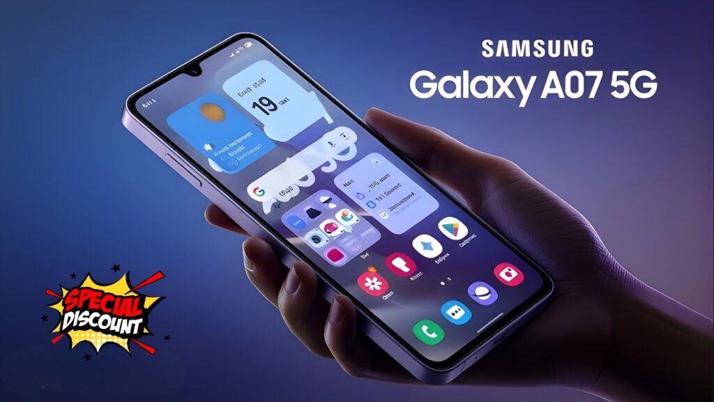 Samsung Galaxy A07 5G Launched with 50MP Camera and 6000mAh Battery at Budget