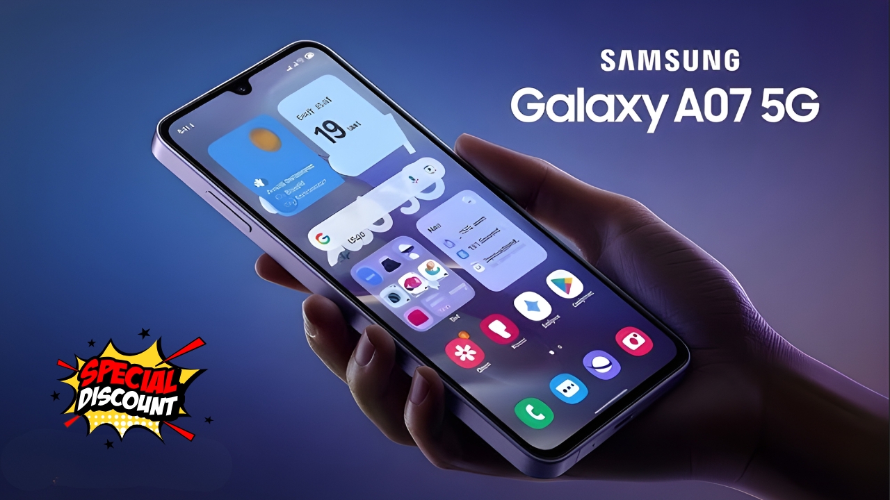Samsung Galaxy A07 5G Launched with 50MP Camera and 6000mAh Battery at Budget